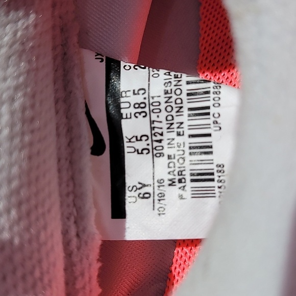 Nike Sock Dart light grey, pink & white - Picture 7 of 7